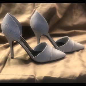 Chinese Laundry black/white speckled pumps size 8